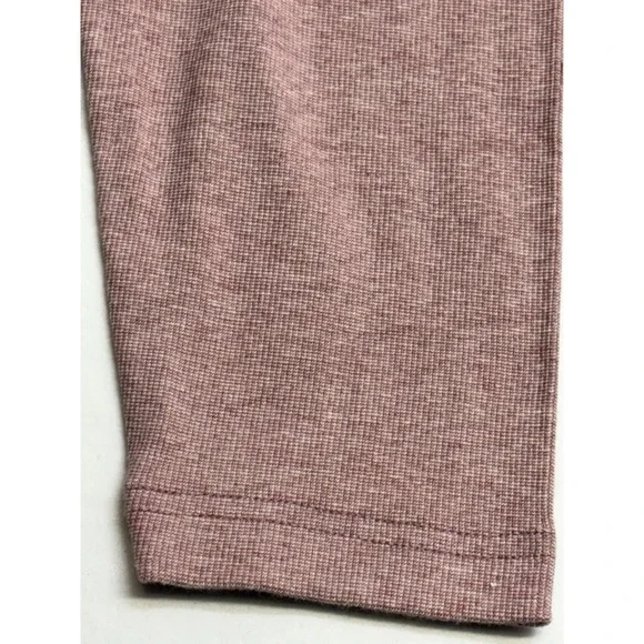 NWT Johnnie-O Whaling Snap Henley Malibu Red Salmon Cotton Blend Pullover 2XL